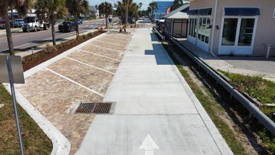 Picture of A Street West Parking Lot Completed