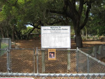 Paw Park at Ron Parker