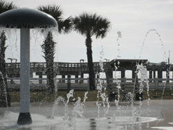 Splash Park at the Pier